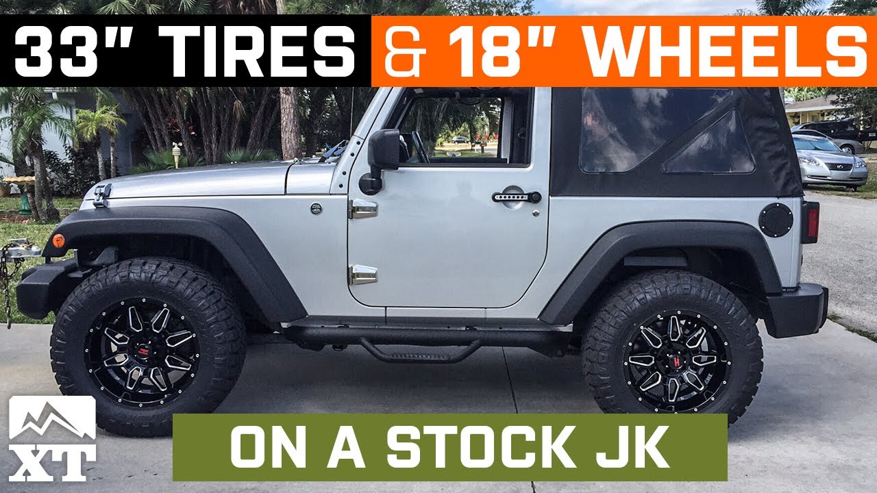 Introducir 90+ imagen 33 inch tires on 18 inch rims jeep wrangler - Thptnganamst.edu.vn