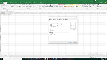 Wrap text in excel - Excel 2007/2010/2016