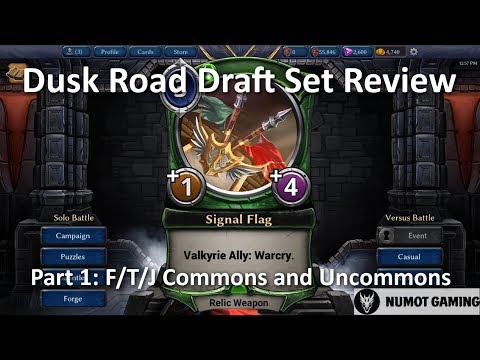 Signal Flags Episode 1: Dusk Road Draft Set Review 1/3