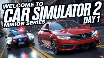 Welcome to #car simulator 2 mission series #part 1 2025