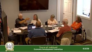 Ashland Economic Development Committee  6/3/26