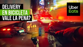 VALE LA PENA HACER UBER EATS EN EL 2021? DELIVERY EN NEW YORK CITY CON BICICLETA