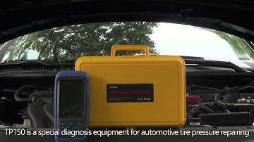 Xtool TP150 Tire Pressure Diagnosis Tool Introduction Video