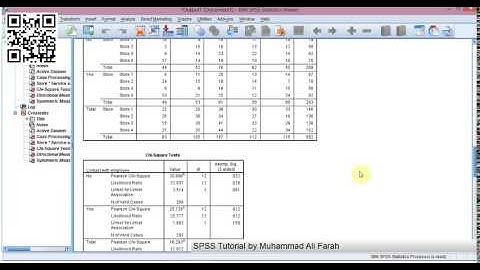▶ SPSS Statistics  Lesson 28 Crosstabs to Study Relationship