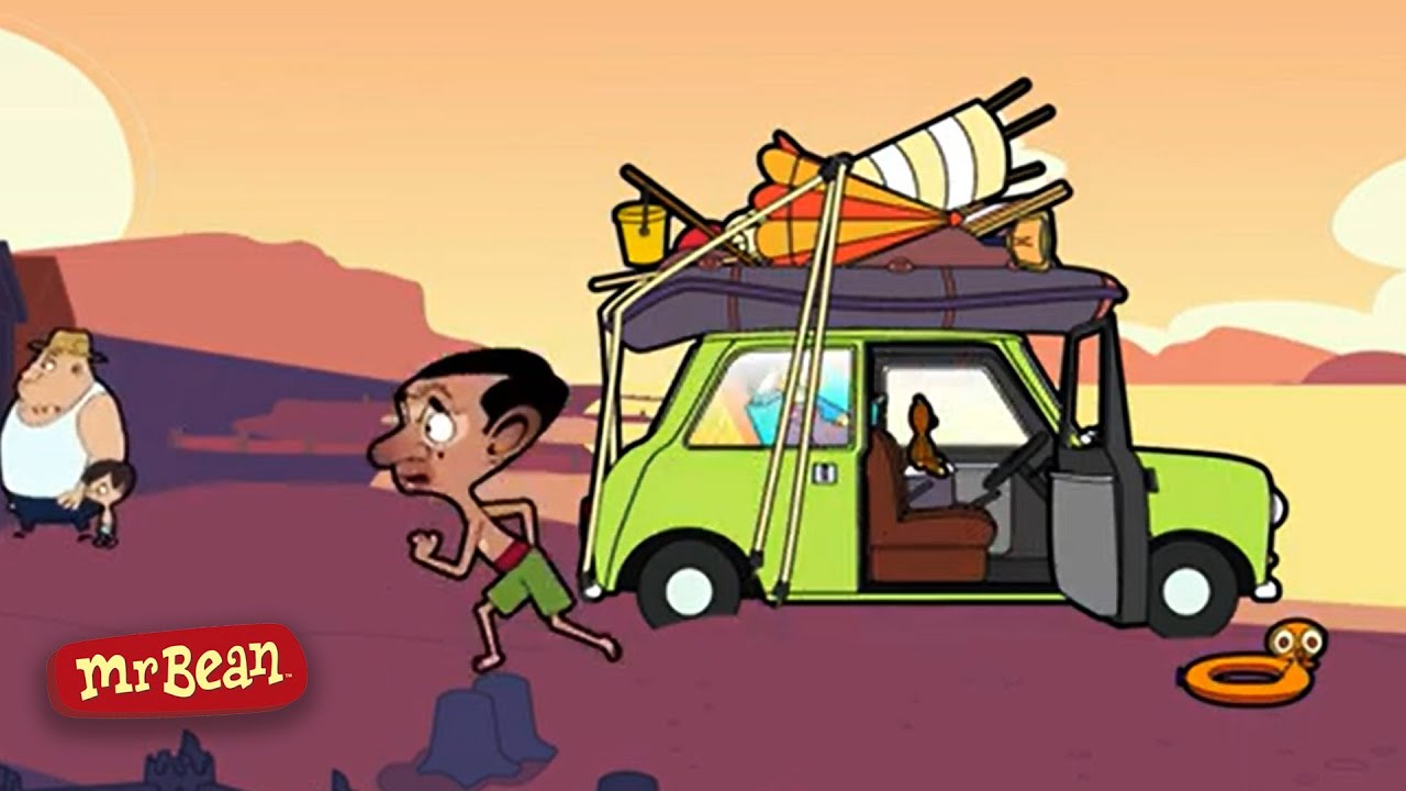 Mr Bean's Beach Day Disaster! | Cartoons for Kids