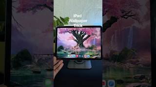 iPad dual wallpaper Trick 📱 # #apple #ipad #iphone #ios