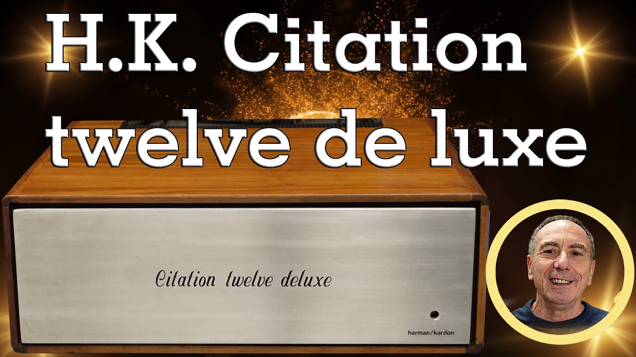 HARMAN KARDON CITATION TWELVE DE LUXE #vintage #amplifier