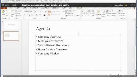 4 Formation PowerPoint 2013 (Exploring the status bar)