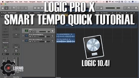 Smart Tempo Quick Tip Tutorial (Logic Pro X 10.4)