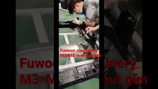 Pneumatic rivet nut gun M3-M8 rivenut tool lightweight convenient used in automobile factory Fuwoon