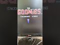 Playing The Goonies on JFF MSX computer