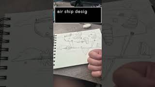 Disney land trip /air ship design !!! #art #drawing #ideas