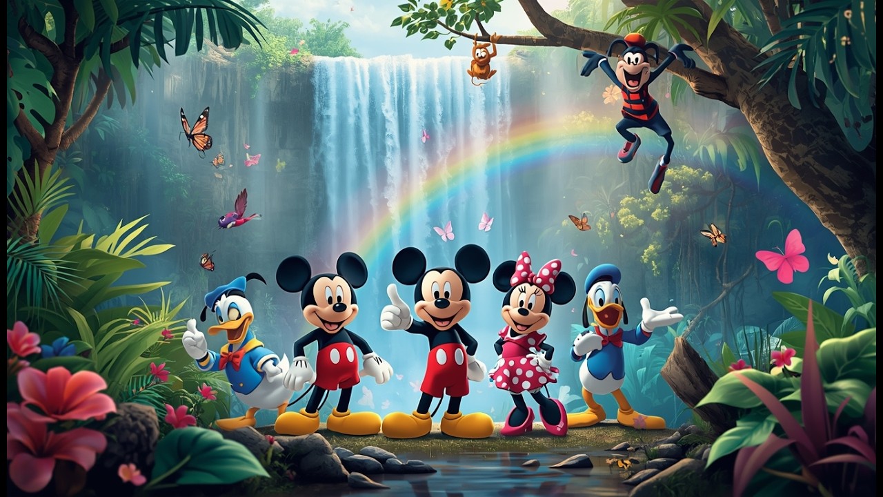 Mickey Mouse Jungle Adventure | Mickey, Minnie, Donald & Goofy