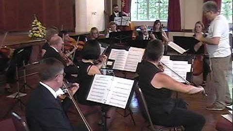 Rutter Suite for Strings: I have a bonnet trimmed with blue