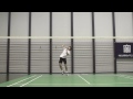 【バドミントン】中央大学 宮雄大選手のスマッシュ（スーパースロー）