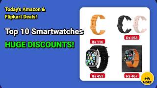 🔥 Top 10 BEST Smartwatches Deals Today (25 Sep) on Amazon and Flipkart | Up to 75% OFF — Starts at ₹ screenshot 5