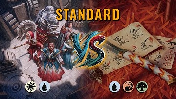 MTG Standard - Azorius Midrange by DamienF16 VS Temur Aggro by malolk123