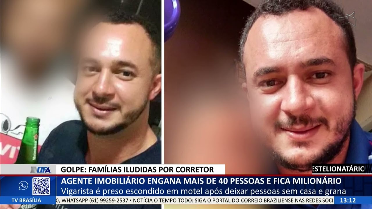 DF ALERTA - Agente imobiliário engana mais de 40 pessoas e fica milionário