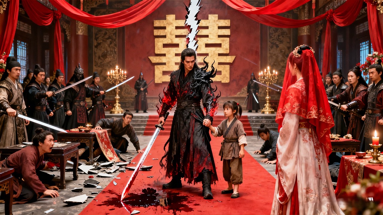 세상에서 가장 강한 검사 중상해서 죽을 뻔했어! 어린 소녀에게 구해졌는데, 자기를 사랑하는 미녀 결혼 납치! 세 사람이 함께 수수께끼 풀어!#단막극  #역습  #반전