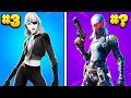 10 Fortnite Skins Tryhards ONLY Use!