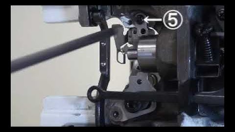 How to adjust Knife Mounting Base of JUKI DDL-8700-7 Lock Stitch Automatic Thread Trimmer Machine