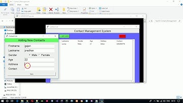 Contact Management System in Python