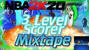 MY BUILD CAN SCORE FROM LITERALLY ANYWHERE! 3-Level Scorer Mixtape - NBA 2K20