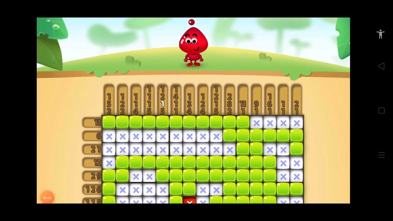 Nono Crossing Level 714 Picture Nonogram - YouTube