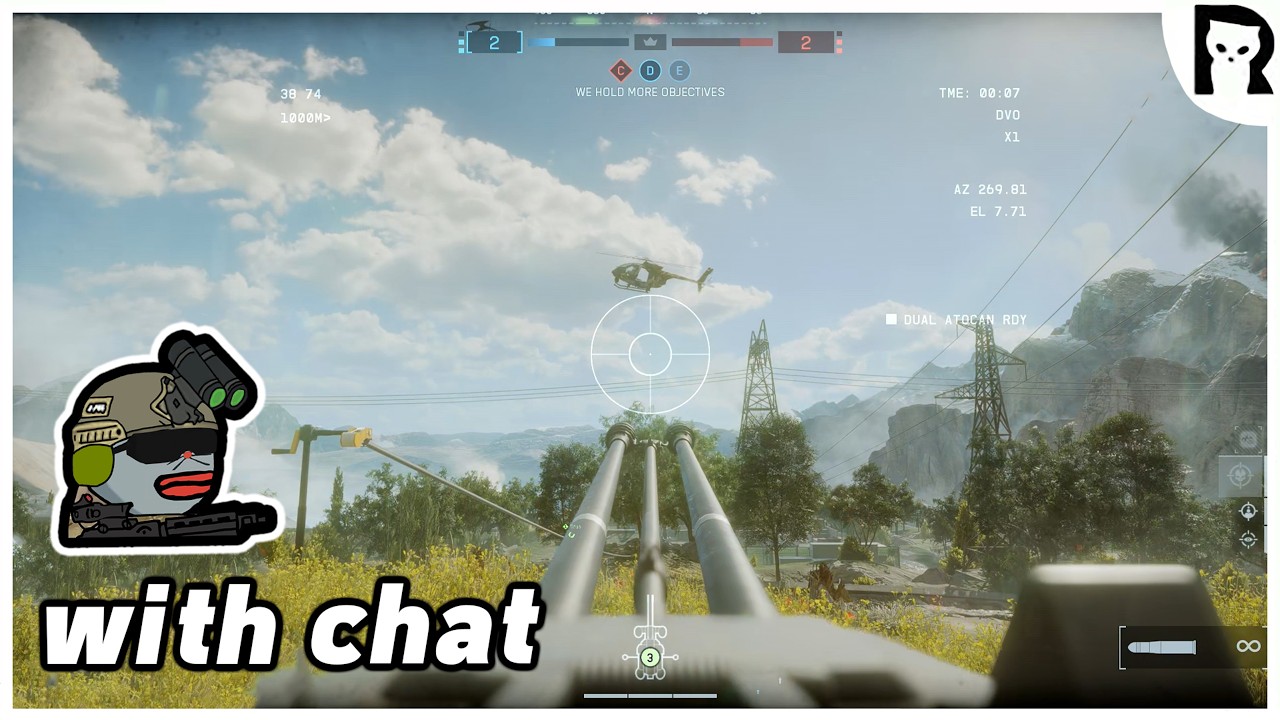 Lirik plays Battlefield 6 | Anti-Air Gun Gameplay