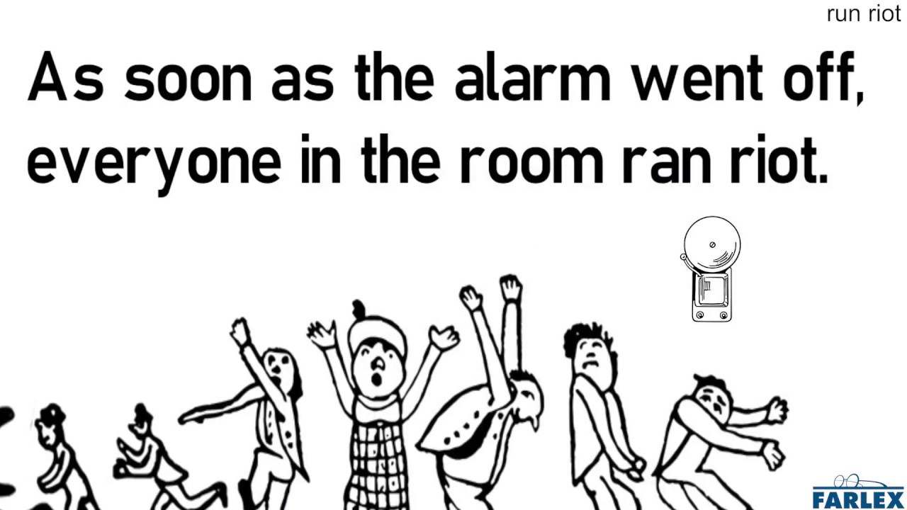 Alarm goes off. Run the show idiom. Фразеологизм Running the show. In the long Run idiom.