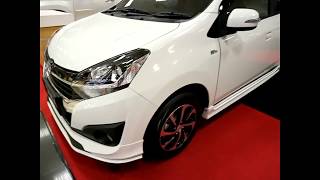 New Daihatsu Ayla 1.2 R 2017 ,Exterior and Interior