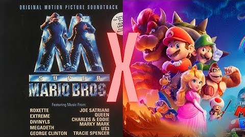 1993 Mario Movie "Walk The Dinosaur" X The 2023 Super Mario Bros Movie AMV