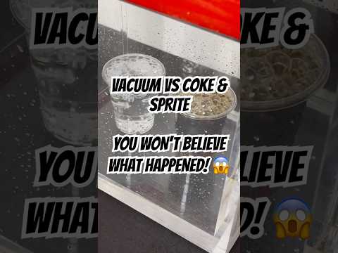 Vacuum vs Coke and Sprite. You won't believe what HAPPENED! 😱😱
