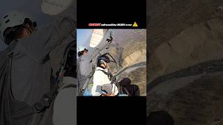 Never Expected This in Paragliding ⚠️🥶 #badge99