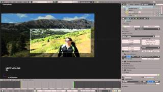 Pan and Zoom Slide Show in Blender 2.6 - Part #1 - Blender 3D - Linux