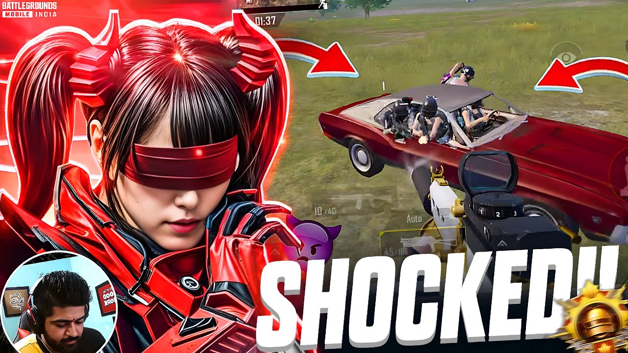 GIRL STREAMER Shocked 🤯 After this RUSH🔥 Keyoo Vs 3 Streamers 💀