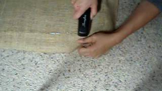 Stretching a Canvas So Tight You Can Bounce a Quarter Off Of It