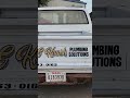 hand painted plumbing truck #signpainting