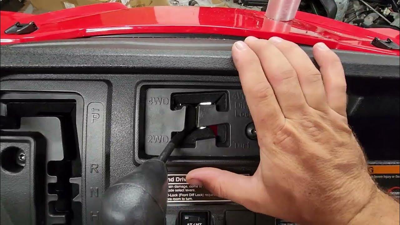 Pioneer 1000 differential locks explained YouTube