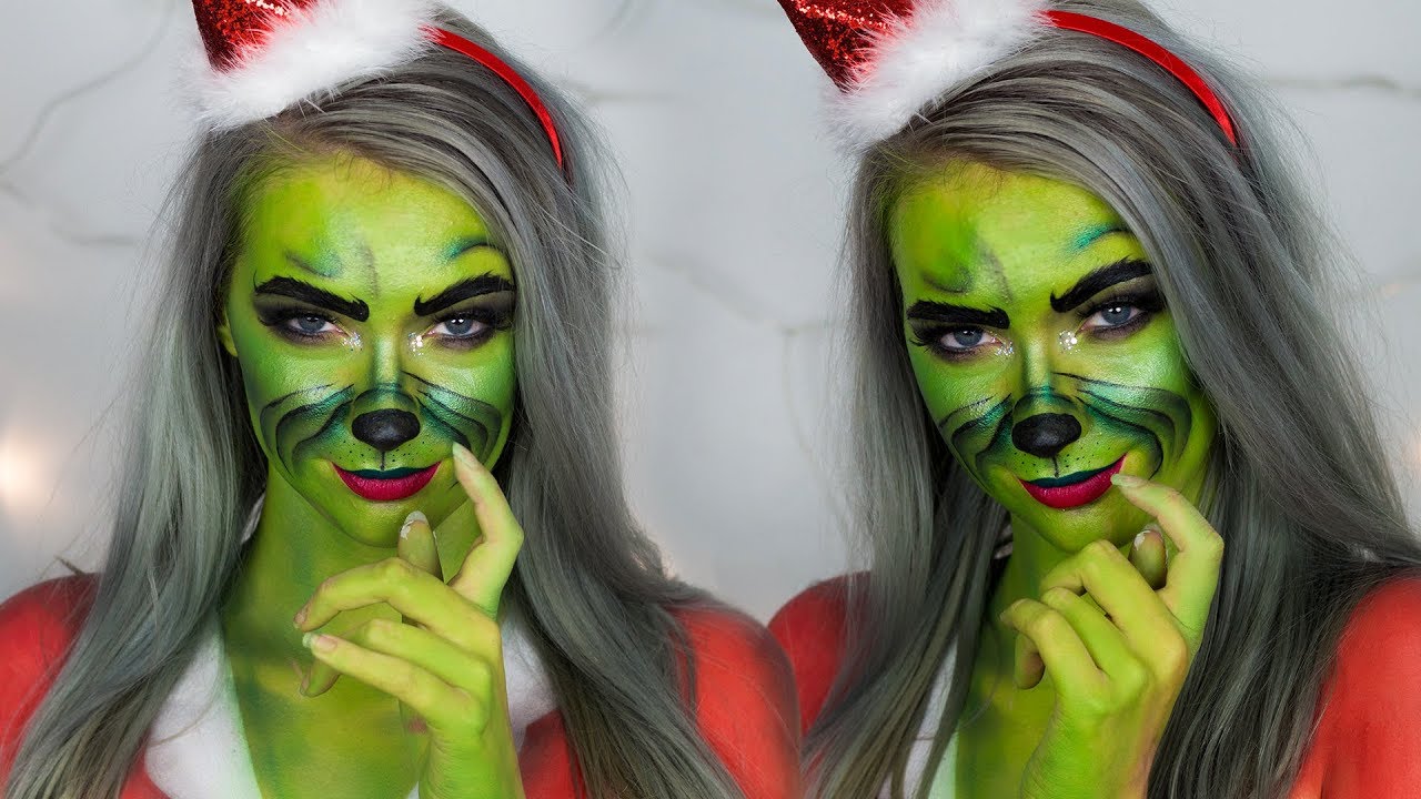 The Grinch - Makeup tutorial 