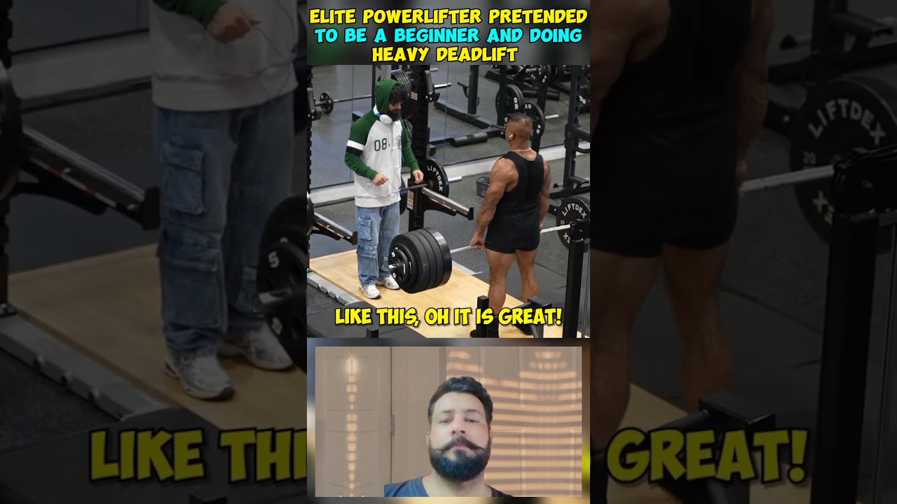 Elite Powerlifter Once Pretended to Be a Beginner at the Gym and Shocked  Everyone in the End - فوتبول
