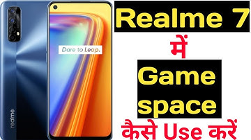 How to use game space in realme 7 || Realme 7 me game space kaise enable kare ||