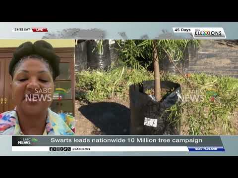 Deputy Minister Swarts leads nationwide 10 Million tree campaign