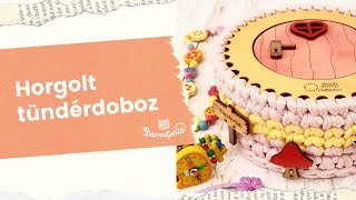 Horgolt tündérdoboz - Pólófonalazz velünk!