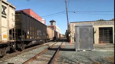 csx empty westbound charlottesville virginia