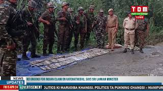 Lokha Da Tasinduna Leiramba Cement Puba Truck Amadagi Gel Explosive Kg 42 Rom Phagatkhre