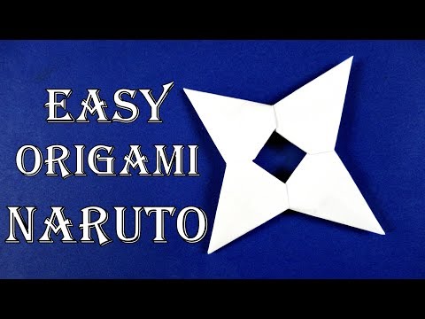 How To Make Shuriken Naruto - Origami  Ninja Weapon