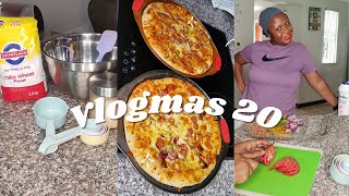 Vlogmas 20 || Homemade Pizza || A Day in the life || Clean with me || Vlogmas 2023