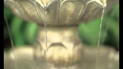 Classic 3 Tier Fountain Water Feature