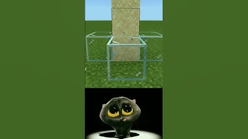 Minecraft logic makes no sense (Scatman) #shorts #minecraft #logic #scatman